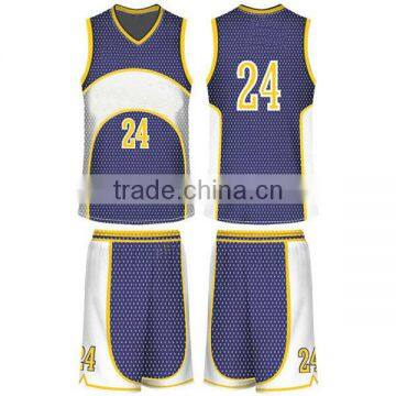 Create basketball jersey Pro mesh basketball suits