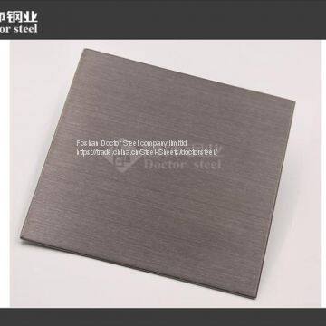 304 Black stainless steel sheet ,black decorative stainless steel plate