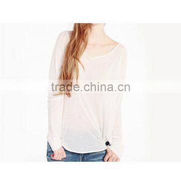 New Design Plus Size Round Neck Black and White Loose Bat Sleeve Casual Clothes Wing Printing t Shirt Blank T-shirt photo-4