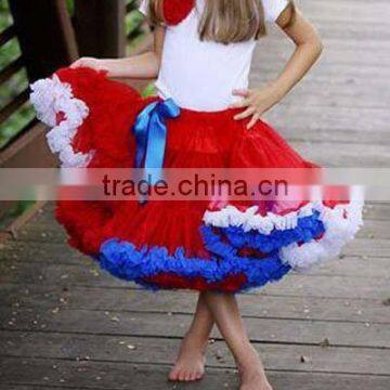 2014Hot Sale!Multicolors Lovely Baby Girls Fluffy Chiffon Pettiskirts Fashion Girl's Multi Colors Pettiskirts photo-5
