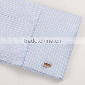 Women Fashion Spring Elegant Light Blue Stripe Blouses Long Sleeve Shirt Work Office Wear Casual Slim Tops Office 2017 photo-5