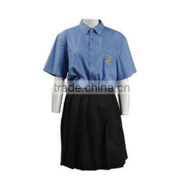 BSCI Certificate Factory With Cute Design Asian School Uniform