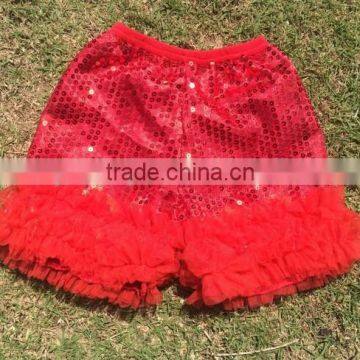Bulk Wholesale Various Colors Sequins Short/ Petti Shorts/Pantie /Baby Shorts Girl Trousers Cloth