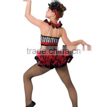 2017 New !!-Medium Style and Sleeveless Design Girl's Jazz Costumes photo-3