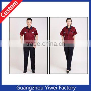 100% cotton work shirt for men and women ,staff uniform work shirt