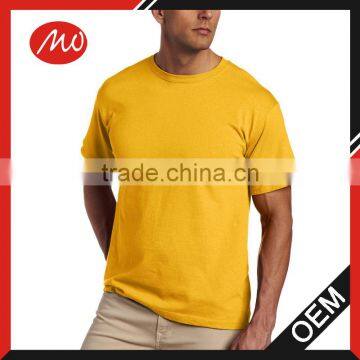 Men's business logo print plain o-neck t-shirt