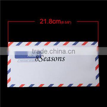 White Alphabet PRIORITAIRE PRIORITY Printed Rectangle Paper Envelopes photo-3