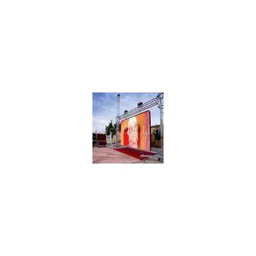 Hanging Full Color Outdoor Advertising LED Display P10 10000 Pixels / m