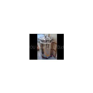Stainless Steel Medicine Mixing Tanks / Keep Temperature By Water / 500L