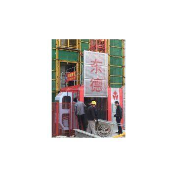 construction lift material elevator