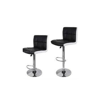 Swivel Plastic Bar Stool With Low Back