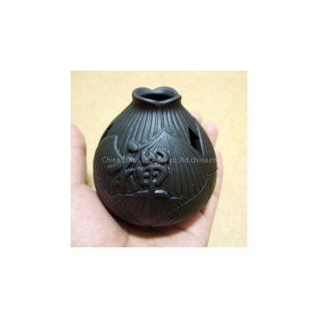 Chinese Ceramic Zen Incense Burner Handmade Censer Sandalwood Incense Stove Furnace Home Decor Gift and Craft photo-2
