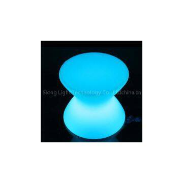 X Plastic Glowing LED Bar Stools