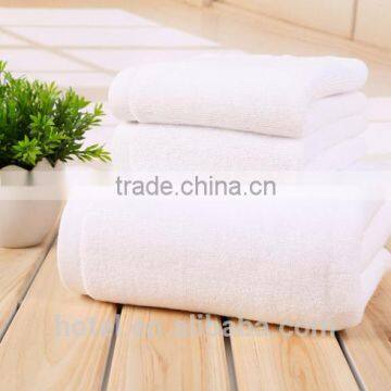 luxury hotel/spa white bath towels