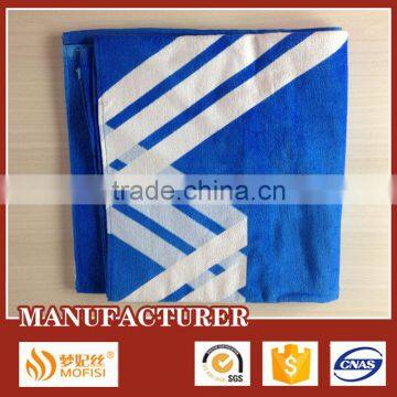 Cotton printing your own logo beach towels wholesale