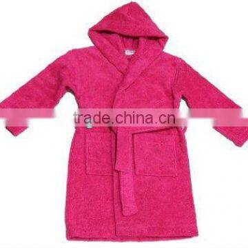 Wholesale Girls Hooded Bathrobe