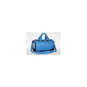 OEM Nylon Ripstop Blue Sports Bags Mens Travel Duffel Bag Lightweight