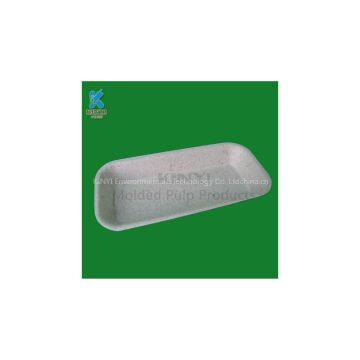 Recycled Paper Pulp Mold Vegetalbles Packaging Tray photo-1