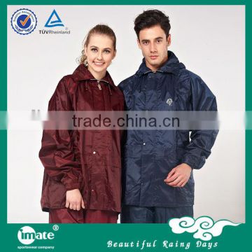 Imate Latest waterproof polyester raincoat