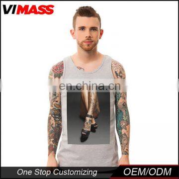 Wholesale Gym Tank Tops Mens Stringer Singlet