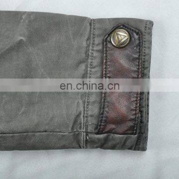 Lastest Fashion Hot Selling Army Handsome Spring Cotton Men Long Coat photo-5