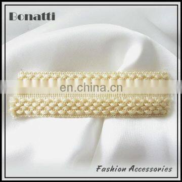 Custom lace trimming for garment accessories
