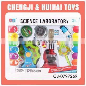 science laboratory kids microscope set