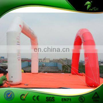 6m Inflatable Archway , Inflatable White Arch Door , PVC Promotion Event Inflatable Entrance Arch For Advertising photo-5