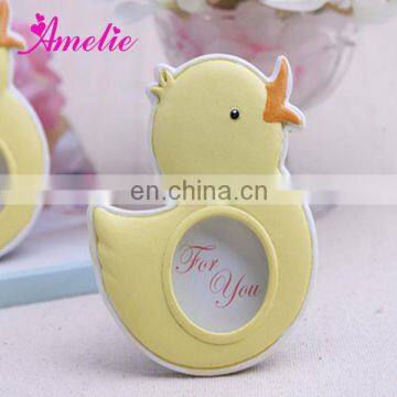 AN004 2014 New Product Resin Duck Photo Frame Baby Souvenirs