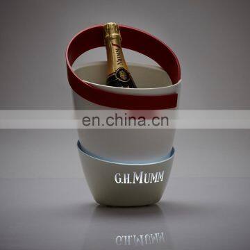 led illuminated Wine Bucket/led lighted up Champagne bottle cooler