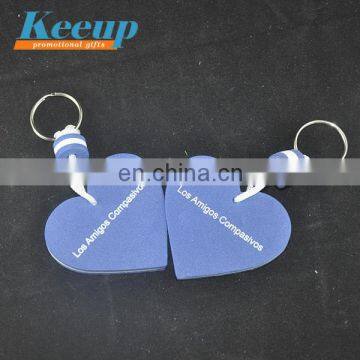 Customized Logo Promotion Floating EVA Foam Keyring