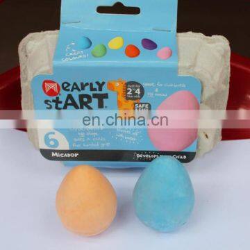 Egg Shape Chalk Non-toxic Chalk Eco-friendly Children Chalk photo-3