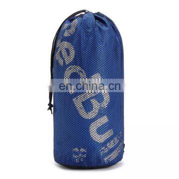 Wholesale custom nylon mesh gym sack drawstring bag