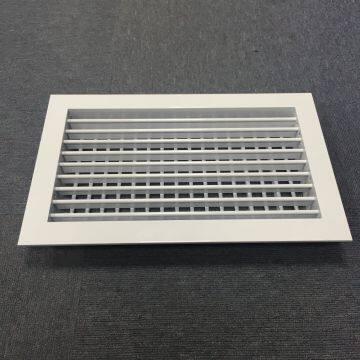Hvac Air Conditioner Sidewall Air Ventilation Supply Air Double Deflection Grille photo-2
