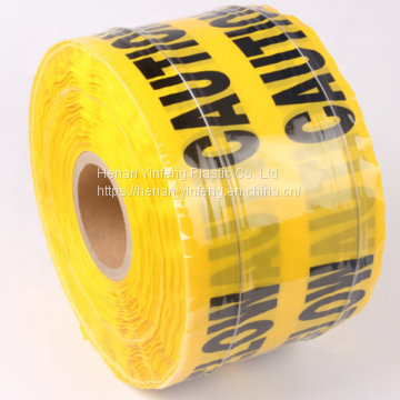 Customized Tracer Single or Double Wire Stainless Steel Detectable Underground Warning Barrier Safety Tape