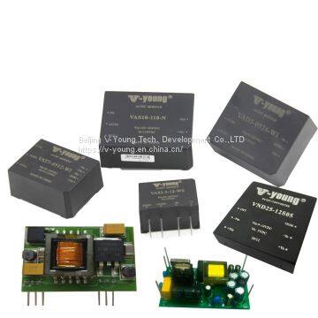 Mini Package 5W 12V DC to DC LED Converter, 1*1-inch, Isolated Voltage, PCB Mount Power Supply, OEM