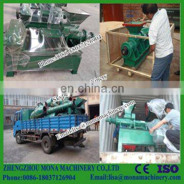 Pellet charcoal stick extruder / square charcoal extruding machine/ Charcoal briquette maker for BBQ