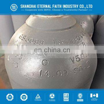 ISO9809 10L 200bar Helium Gas Cylinder For Turkey