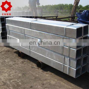 rectangular tube metal hole galvanized 200x200 square steel pipe