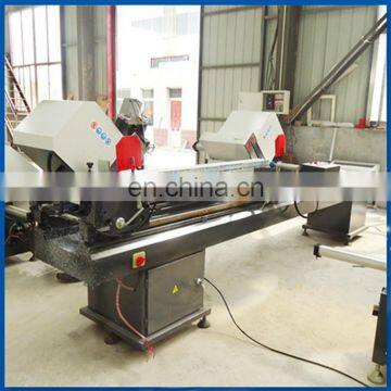 UPVC profile double mitre saw / used pvc window manufacturing machine