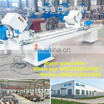 Double head Cutting Saw for PVC Profile Aluminum Door and Window Machinery