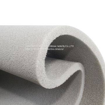Noncombustible Silicone Foam Padding High Temperature Resistant for Electron Component