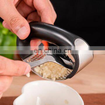Kitchen Tools Multifunction Stainless Steel Garlic Press photo-4