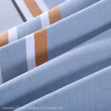 100% Cotton White Bed Sheet for Hotel and Dormitory Stripe and Simple photo-5