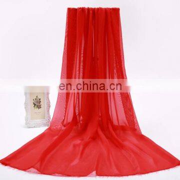 China Supplier 100% polyester woven 75D chiffon fabric for evening dress