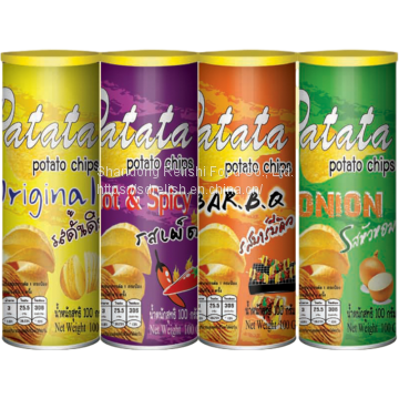 ОЕМ-производство чипсов в стиле Pringles