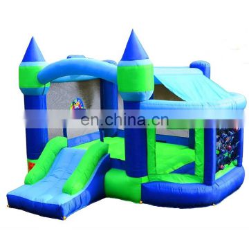 Multifunction Nylon Fabric Inflatable  Learn Club Bouncy House Inflatable , Small Jumping Castle  For Kids