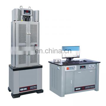 WAW-600F 60TON 600kn hydraulic universal testing machine with closed loop control