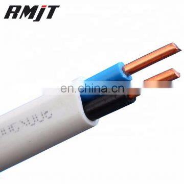 High Quality 2.5/4/6mm2 H03VVH2-F RVVB PVC Insulated Flexible Copper Conductor 2 Core Flat Electric Wire photo-4