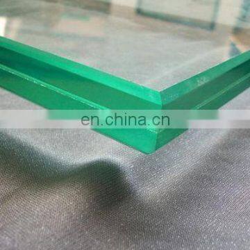 Large Size Heat Soak Treatment Safety Glass Panels Polished Edge Tempered Laminated Glass